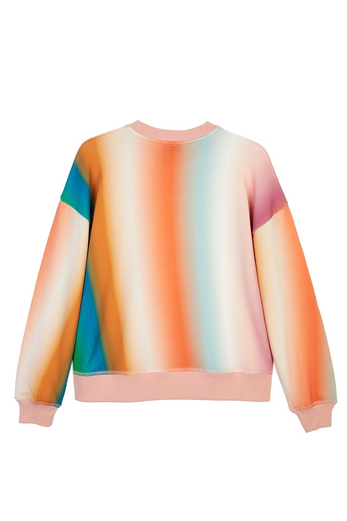 SWEAT OMBRE STRIP MUSHROOM